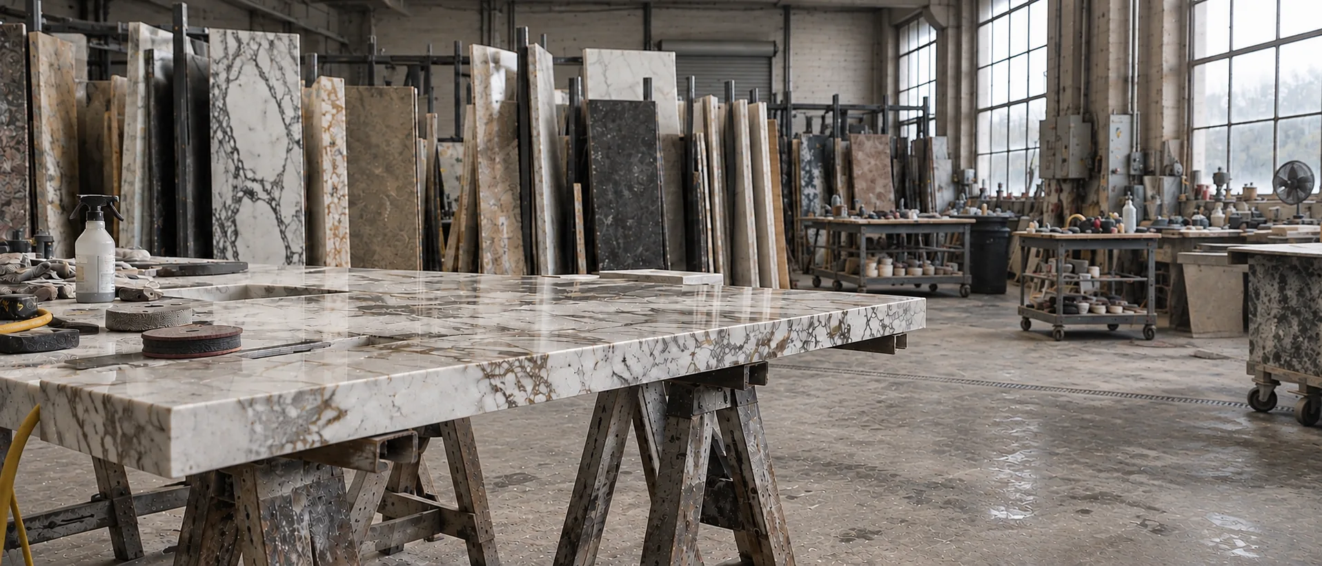 The Marlusso workshop today