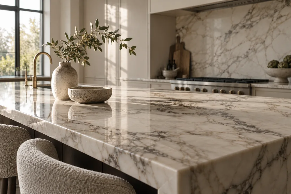 A finished Marlusso kitchen